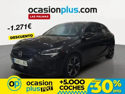 Usado Opel Corsa GS Line 130 CV (95 kW) 2022 Negro Utilitario