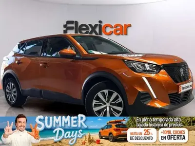 Usado Peugeot 2008 Active 101 CV (74 kW) 2020 Naranja SUV