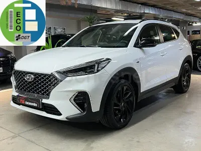 Usado Hyundai Tucson N Line 136 CV (100 kW) 2019 Blanco SUV