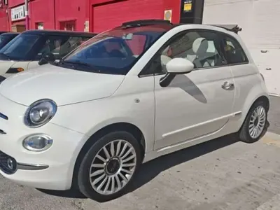 Usado Fiat 500 Pop 69 CV (50 kW) 2016 Blanco Descapotable