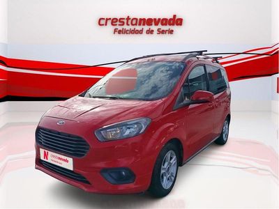 Rojo Usado 2019 Ford Tourneo Courier Titanium Monovolumen | 13.990 € (Un poco caro)