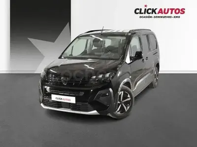 Usado Peugeot Rifter GT 130 CV (95 kW) 2026 Negro Monovolumen