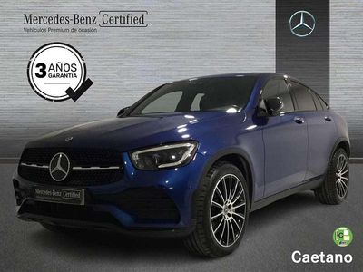 Usado Mercedes GLC250 204 CV (150 kW) 2024 Azul Coupe