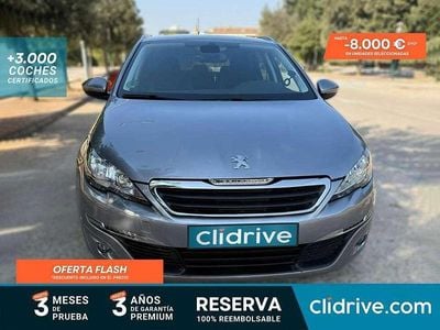 Usado Peugeot 308 SW Active 120 CV (88 kW) 2016 Gris Familiar