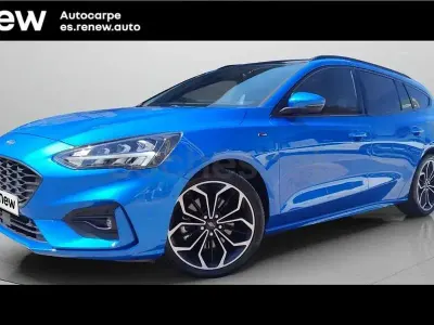Usado Ford Focus ST-Line X 125 CV (91 kW) 2020 Azul Familiar