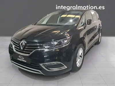Käytetty Renault Espace Life 130 HP (95 kW) 2017 Musta Tila-auto