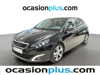 Usado Peugeot 308 Allure 150 CV (110 kW) 2015 Negro Utilitario