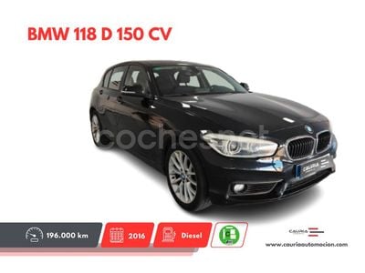 Usado BMW 118 150 CV (110 kW) 2016 Negro Utilitario