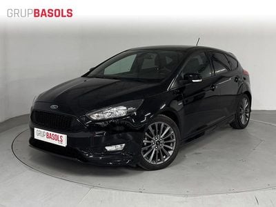 Używany Ford Focus ST-Line 125 KM (91 kW) 2018 Czarny Sedan/Limuzyna