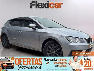 Usado Seat Leon Style 130 CV (95 kW) 2020 Gris / plata Berlina