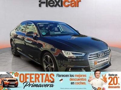 Usado Audi A4 150 CV (110 kW) 2018 Negro Berlina