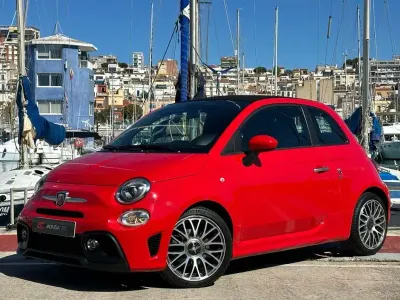 Usado Abarth 595C 145 CV (106 kW) 2018 Rojo Descapotable