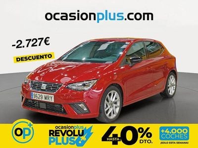 Usado Seat Ibiza FR 150 CV (110 kW) 2024 Rojo Berlina