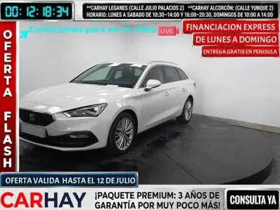 Usado Seat Leon XCELLENCE 205 CV (150 kW) 2021 Blanco Utilitario