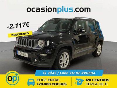 Usado Jeep Renegade Limited 130 CV (95 kW) 2023 Negro SUV