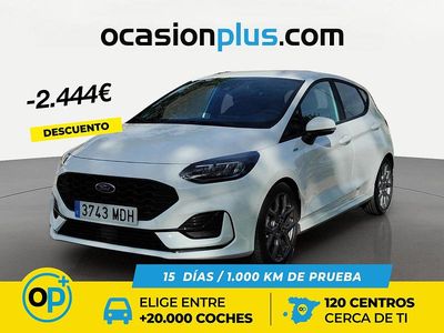 Usado Ford Fiesta ST-Line 125 CV (91 kW) 2023 Blanco Berlina