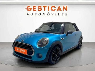 Azul Usado 2018 Mini One Cabriolet Descapotable | 12.990 € (Precio justo)