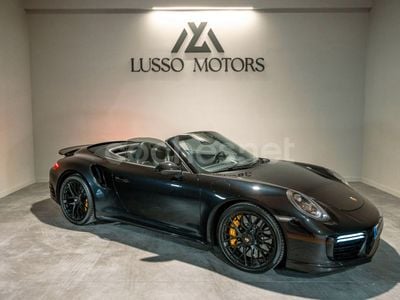 Negro Usado 2016 Porsche 911 Turbo S Cabriolet Descapotable | 138.900 €