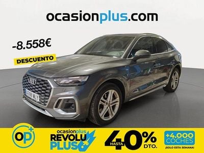 Usado Audi Q5 S-Line 163 CV (119 kW) 2023 Gris SUV