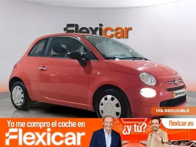 Usado Fiat 500 71 CV (52 kW) 2022 Naranja Berlina