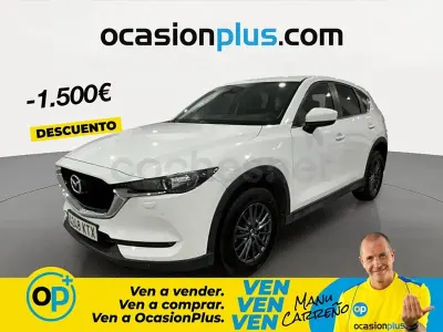 Usado Mazda CX-5 150 CV (110 kW) 2019 Blanco SUV