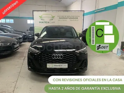 Usado Audi Q3 Sportback S-Line 150 CV (110 kW) 2020 Negro SUV