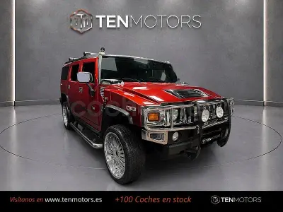 Usado Hummer H2 400 CV (294 kW) 2004 Granate SUV