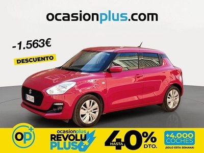 Usado Suzuki Swift 90 CV (66 kW) 2020 Rojo Berlina