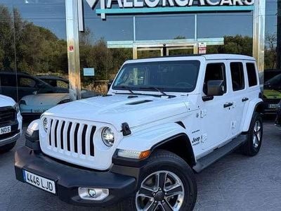 Usado Jeep Wrangler Unlimited Sahara 268 CV (197 kW) 2020 Blanco SUV
