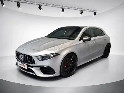 Usado Mercedes A45 AMG 421 CV (309 kW) 2020 Gris / plata Utilitario