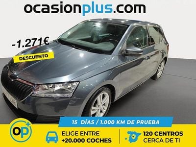 Gris / plata Usado 2021 Skoda Fabia Ambition Berlina | 11.790 € (Precio justo)