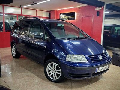 Usado VW Sharan Comfortline 116 CV (85 kW) 2004 Azul Monovolumen
