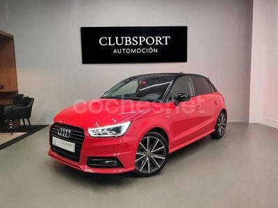 Usado Audi A1 Sportback S-Line 90 CV (66 kW) 2016 Rojo Utilitario