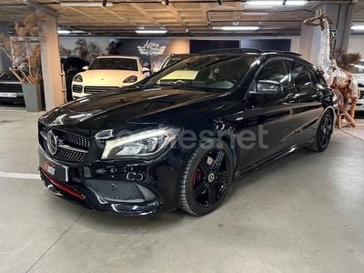 Negro Usado 2017 Mercedes CLA250 Shooting Brake Familiar | 22.875 €