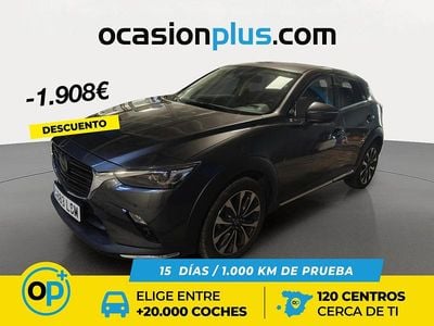 Usado Mazda CX-3 121 CV (88 kW) 2021 Gris SUV