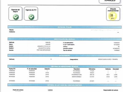 Usado Jaguar S-Type Executive 238 CV (175 kW) 2003 Gris / plata Berlina