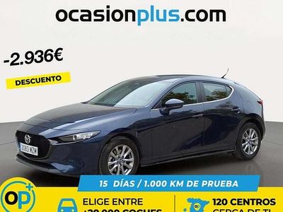 Usado Mazda 3 Prime-Line 140 CV (102 kW) 2025 Azul Utilitario