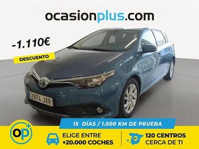 Azul Usado 2017 Toyota Auris Hybrid Active Berlina | 14.790 € (Precio justo)