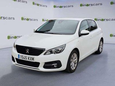 Usado Peugeot 308 Style 131 CV (96 kW) 2019 Blanco Utilitario