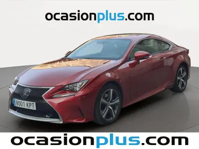 Usado Lexus RC300h Executive Line 223 CV (164 kW) 2018 Rojo Coupe