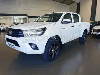 Usado Toyota HiLux 150 CV (110 kW) 2020 Blanco Pickup/Camioneta