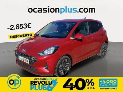 Usado Hyundai i10 63 CV (46 kW) 2024 Rojo Utilitario