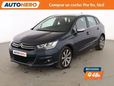 Usado Citroën C4 Feel 120 CV (88 kW) 2015 Azul Berlina