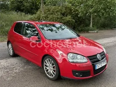 Brugt VW Golf V GT 170 HK (125 kW) 2007 Rød Sedan