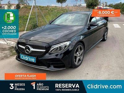 Negro Usado 2014 Mercedes C220 Berlina | 14.190 € (Precio justo)