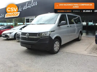 Usado VW Transporter 110 CV (80 kW) 2021 Gris Van