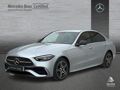 Usado Mercedes C300e AMG line 313 CV (230 kW) 2024 Gris / plata Berlina