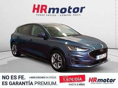 Usado Ford Focus Trend+ 120 CV (88 kW) 2022 Azul Berlina