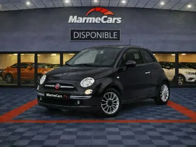 Usado Fiat 500 Lounge 94 CV (69 kW) 2018 Negro Utilitario