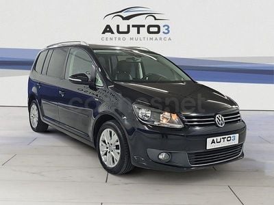 Usado VW Touran Sport 140 CV (102 kW) 2014 Negro Monovolumen
